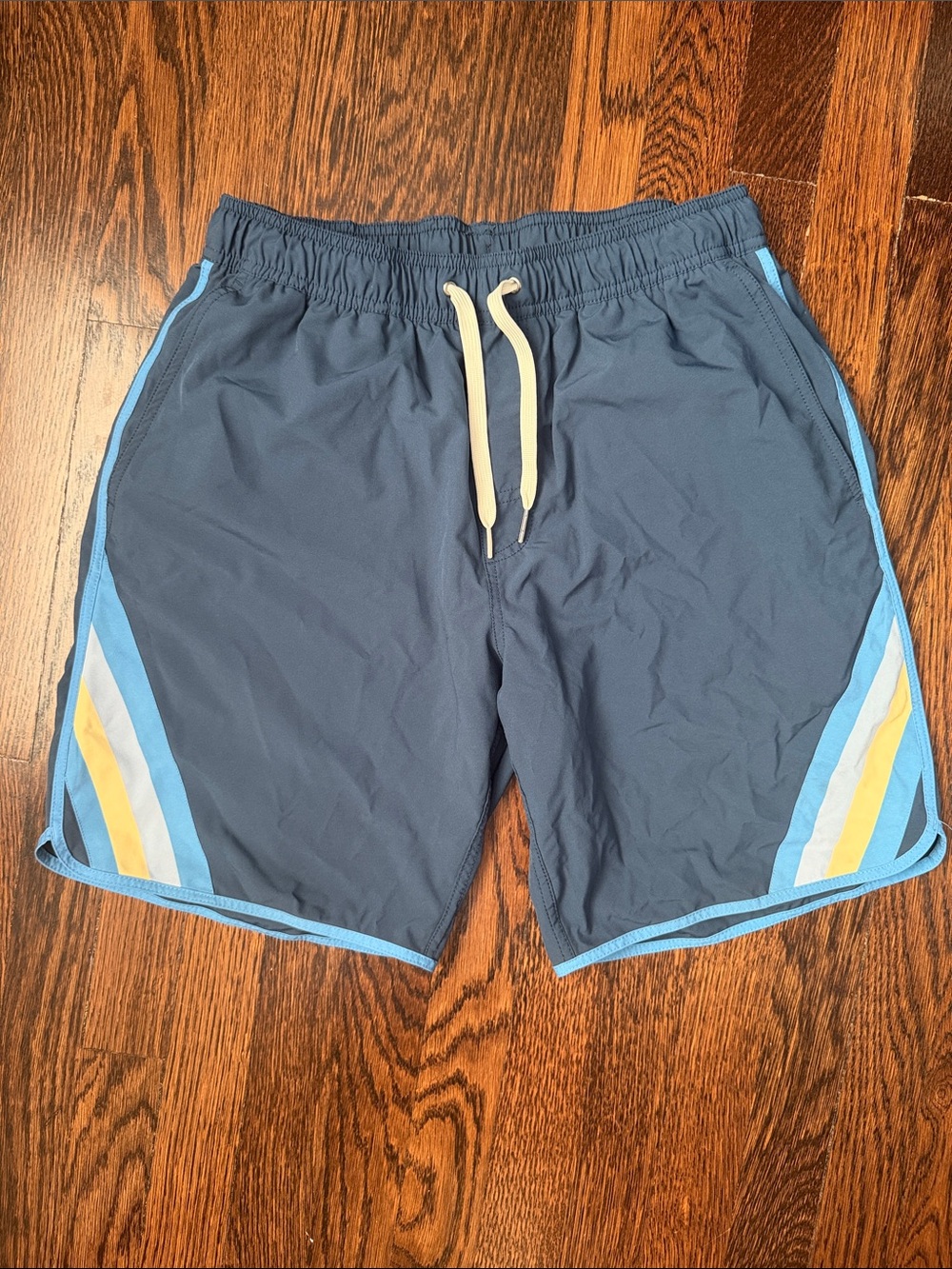 Fair Harbor Men’s The Anchor Navy Blue Swim Trunks Board Shorts